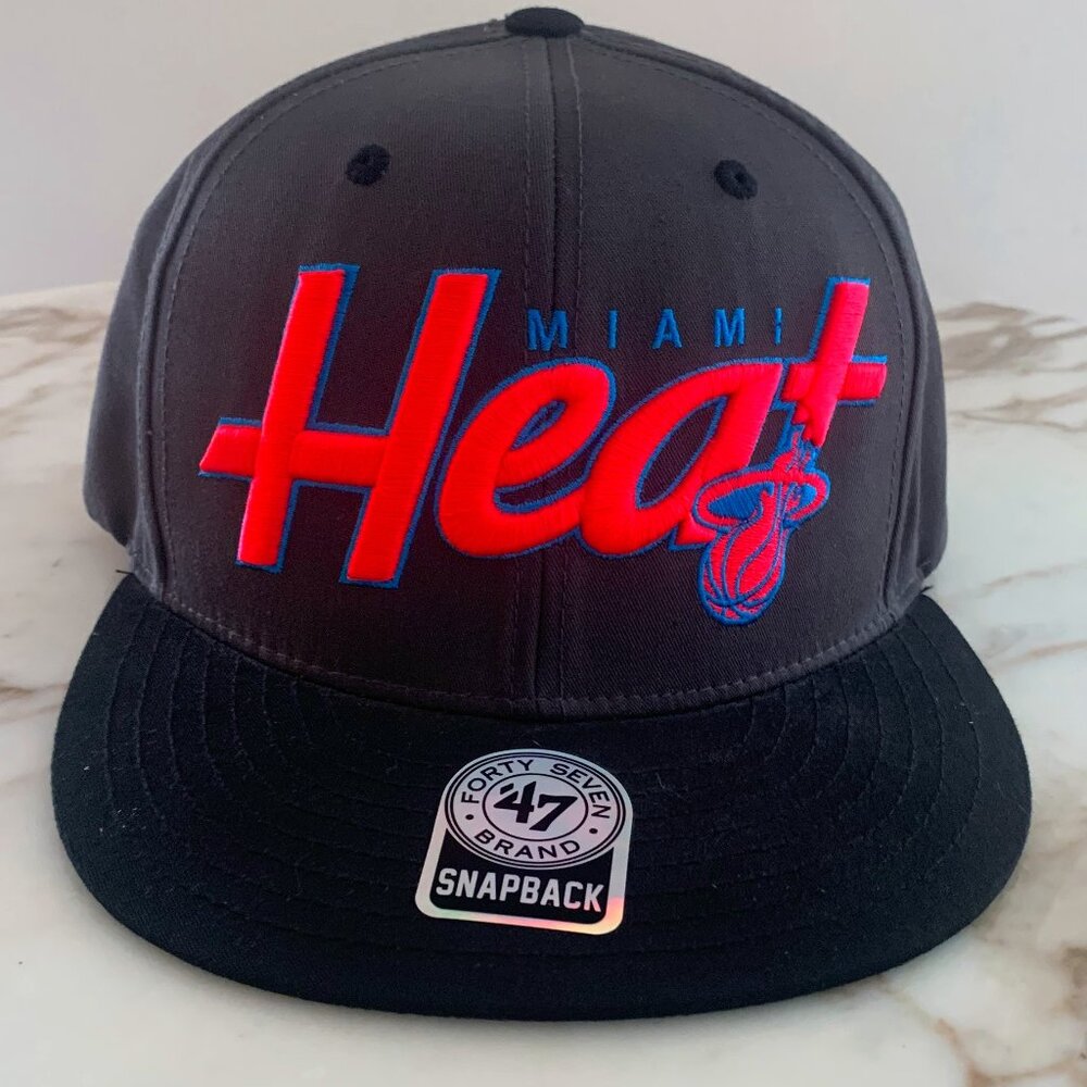 Miami Heat Snapback Hat - NWT